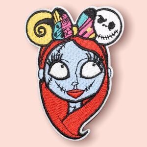 Nightmare before Christmas sally patch iron on​